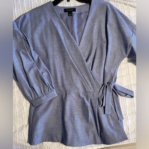 NEVER WORN TAGS STILL ON - Halogen blazer like blouse